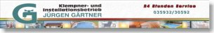 Spengler Sachsen: Klempner-und Installationsbetrieb G&auml;rtner