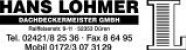 Spengler Nordrhein-Westfalen: Hans Lohmer Dachdeckermeister GmbH
